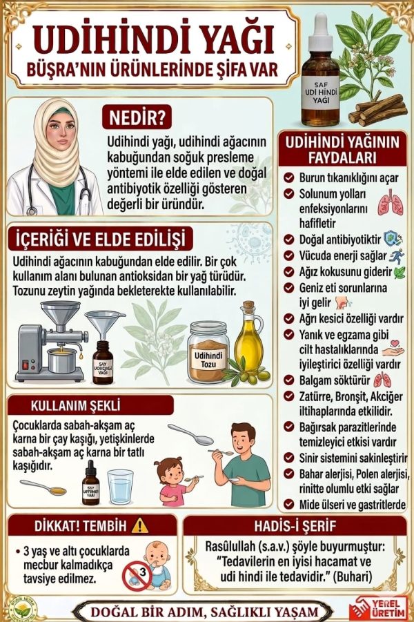 Udi hindi yağı 200 ml