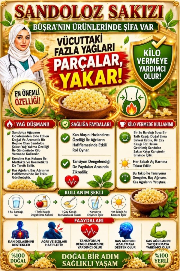 Sandoloz sakızı 0.5 kg